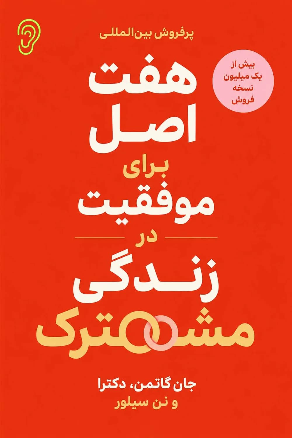 پوستر خلاصه کتاب هفت اصل برای موفقیت در ازدواج اثر جان ام. گاتمن و نن سیلور – چکیده و خلاصه صوتی در گوش بده